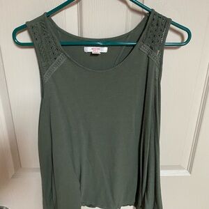 Mossimo Supply Co. Women's Olive Tank Top